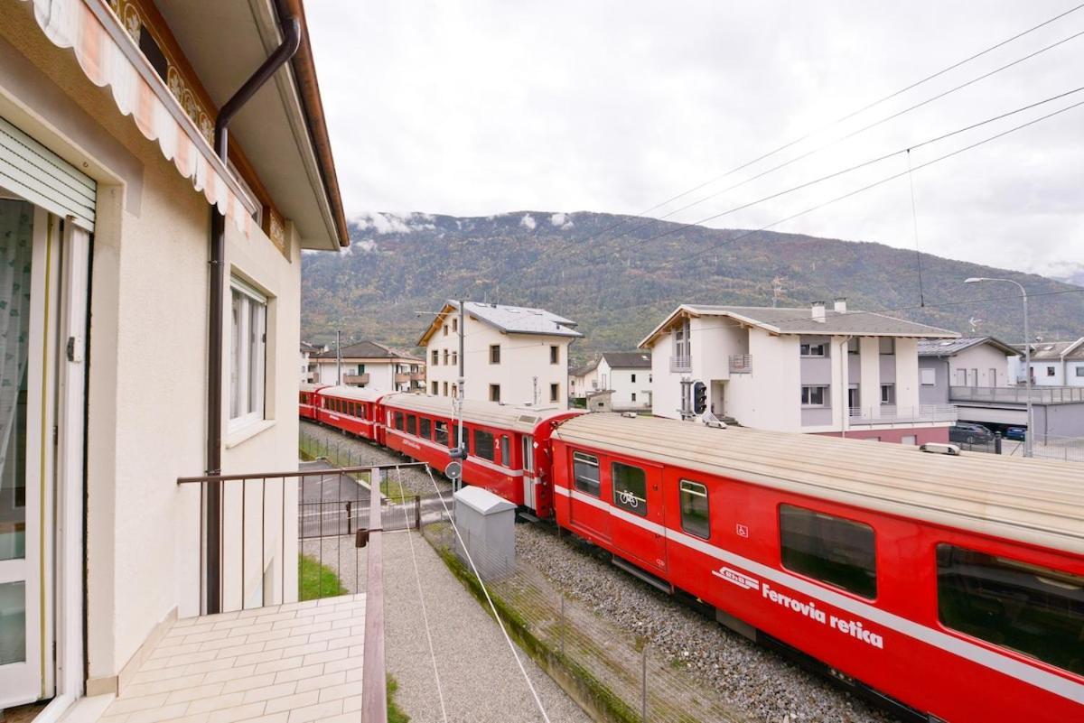 Alp Gruem Apartment - 8 Min Walk To Bernina Express Tirano Luaran gambar